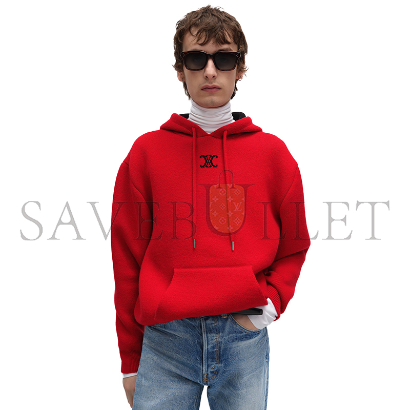 CELINE HOODED SWEATER IN CASHMERE RY0QZ0X73.27BK